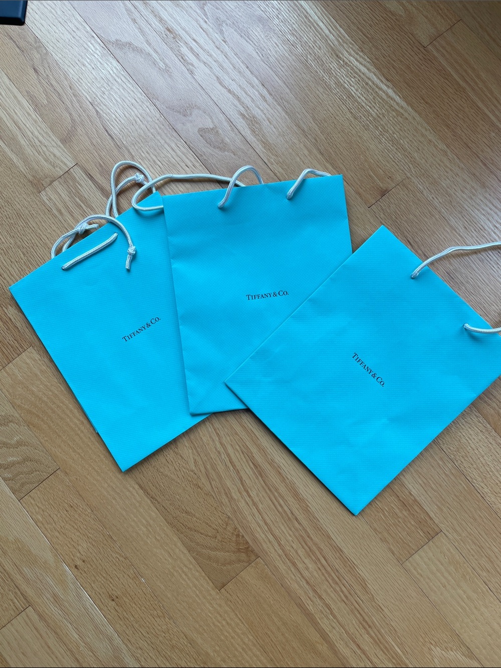 New Tiffany gift bags bundle of 3